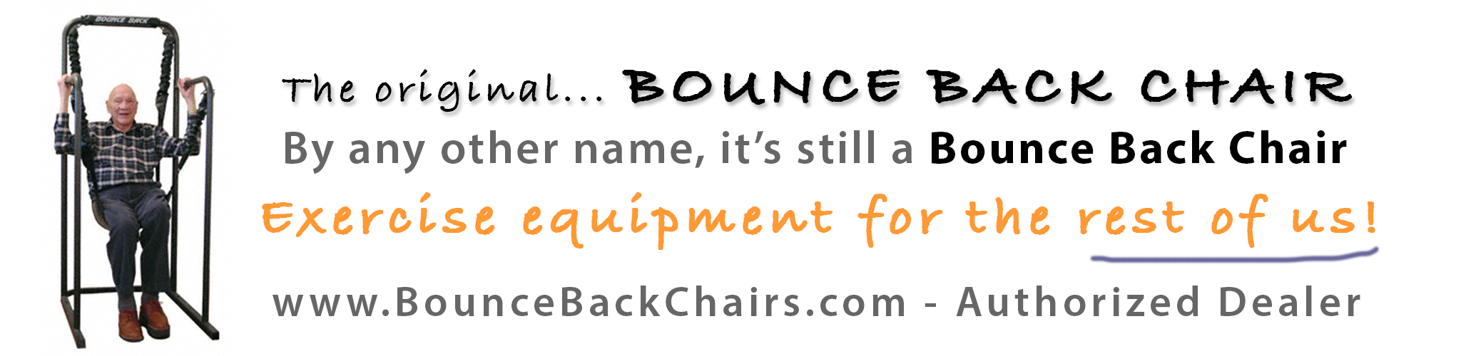 Bounce Back Chairs banner